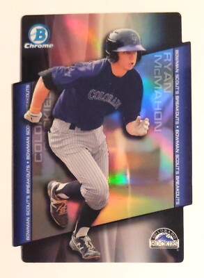2014 Bowman Draft Ryan McMahon Refractor Die Cut Scout's Breakouts #BSB-RM 
