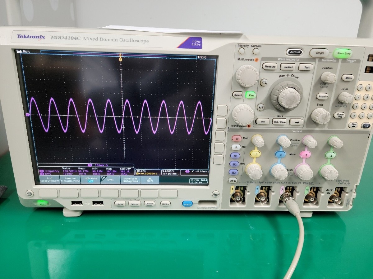 Tektronix MDO4104C Oscilloscope Digital Mixed Domain | eBay