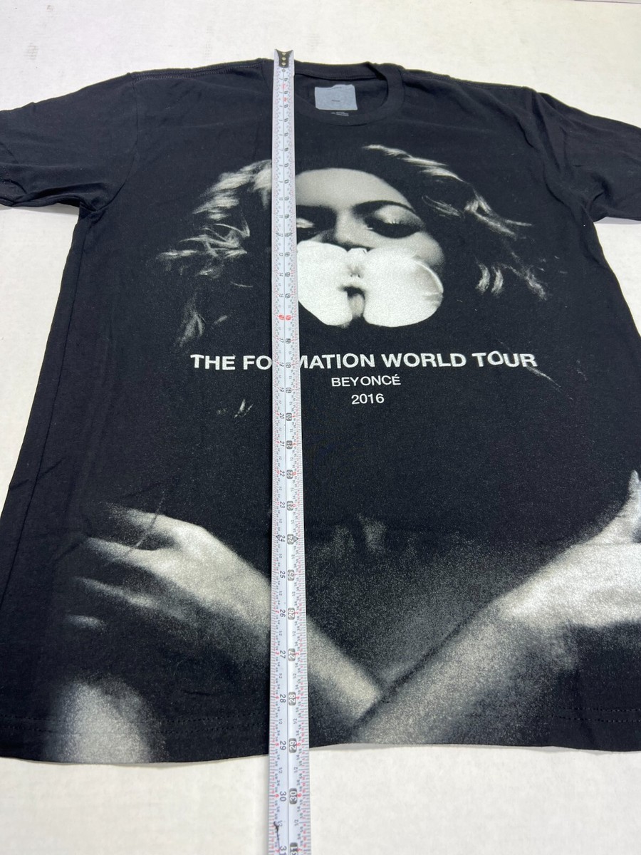 BEYONCE The Formation World TOUR 2016 TEE BLACK T-SHIRT OFFICIAL