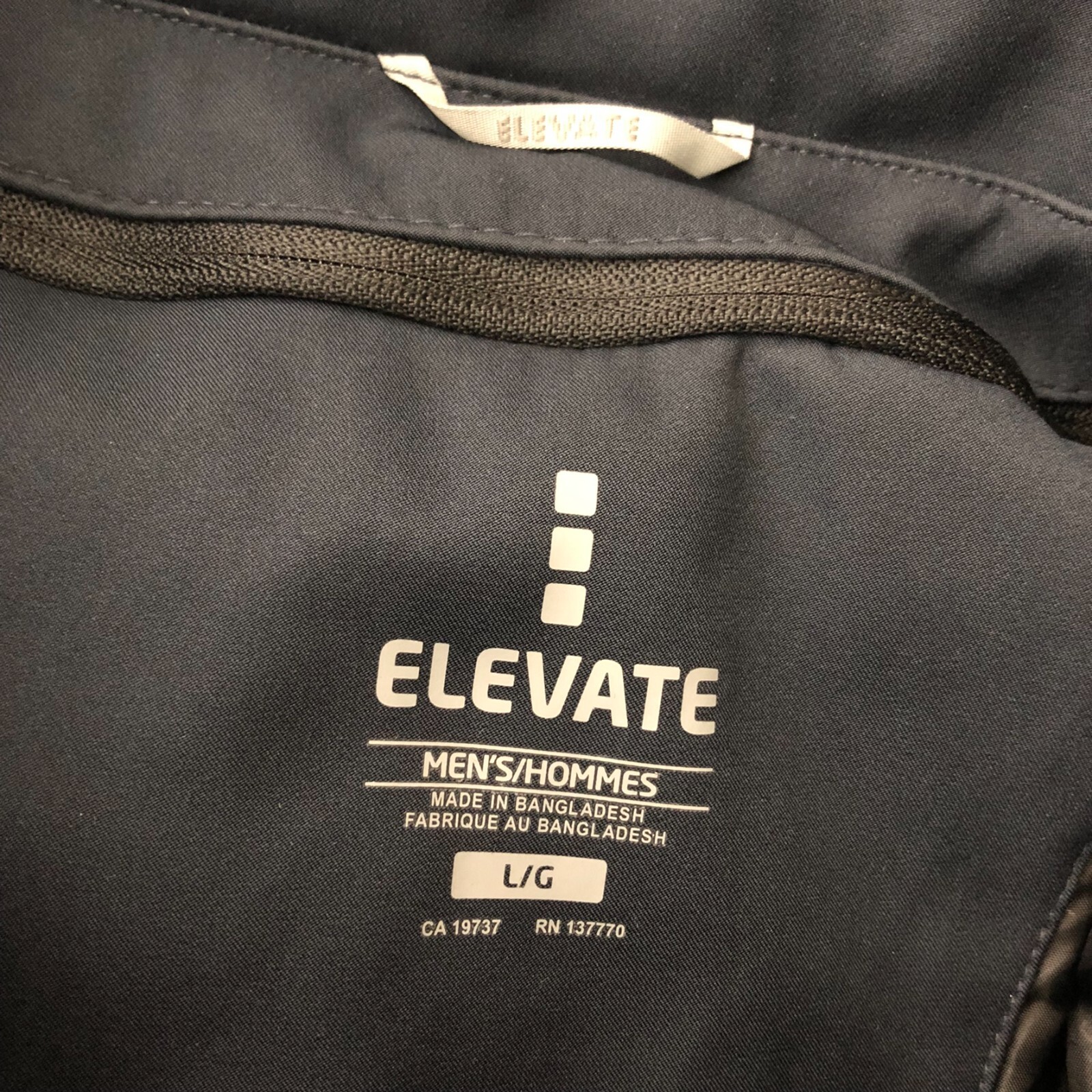 Elevate Mens Softshell Jacket Full Zip Pockets De… - image 4