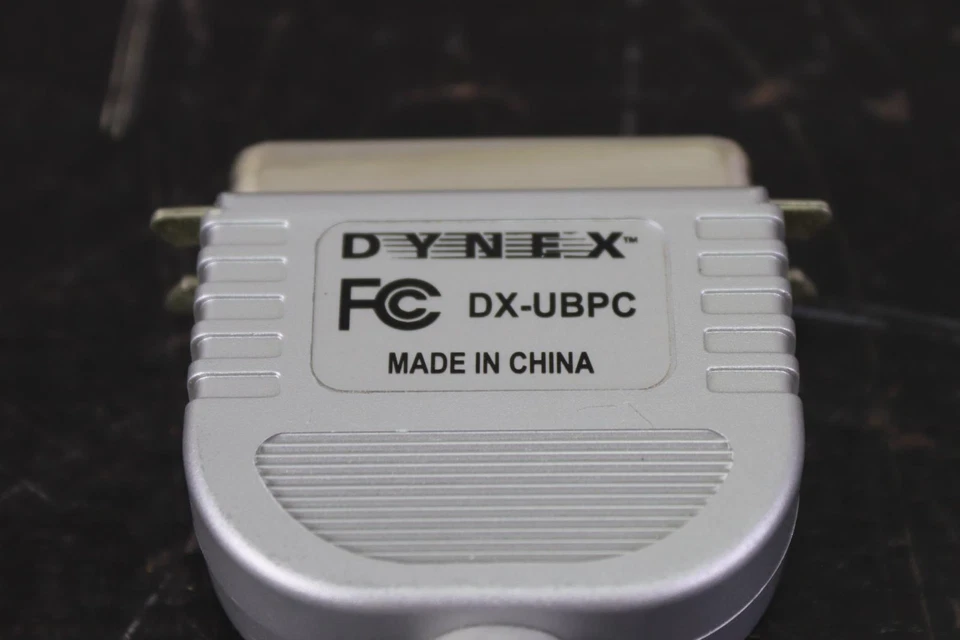 Dynex USB to Parallel Adapter Cable 6 FT USB 2.0 Model DX-UBPC W/ Disc - Image 4 of 4