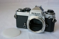 Nikon FE 35mm SLR Film Camera Chrome Body Only Good Working Order Made in Japan
