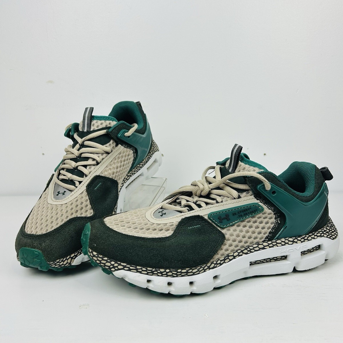 Under Armour UA HOVR Summit Green White Grey 3022579 302 MENS Women’s 11