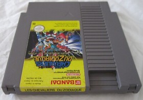 les chevaliers du zodiaque authentique version originale nintendo nes fran&ccedil;ais