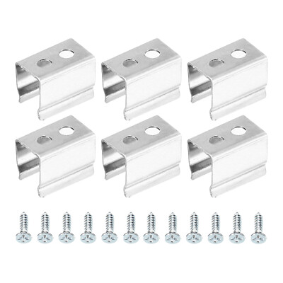 50 Stück Lichtschlauch-Montageclips Montagehalter für 4,8mm bis 6 mm