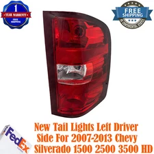 Right Tail Light For 07-13 Chevy Silverado 1500 2500 HD 12-13 GMC Sierra 1500