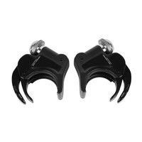 Windschild Klammern 39Mm FüR Harley Davidson Sportster 883 Low 04-10 Schwarz