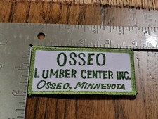 t1 lumber co Uniform Patch for shirt hat jacket Osseo center Minnesota Osseo