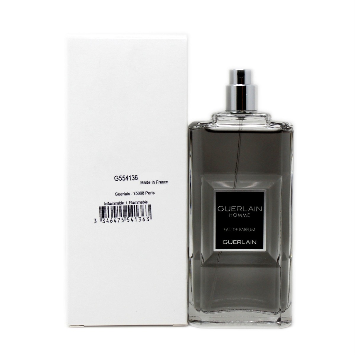 GUERLAIN HOMME EAU DE PARFUM NATURAL SPRAY 100 ML/3.3 FL.OZ. (T