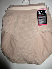 Bali  BRIEF 3-Pack Underwear Panties comfort Stretch Nylon seamless beige 10/11
