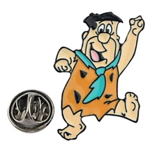Fred Flintstone Standing Metal Enamel Pin