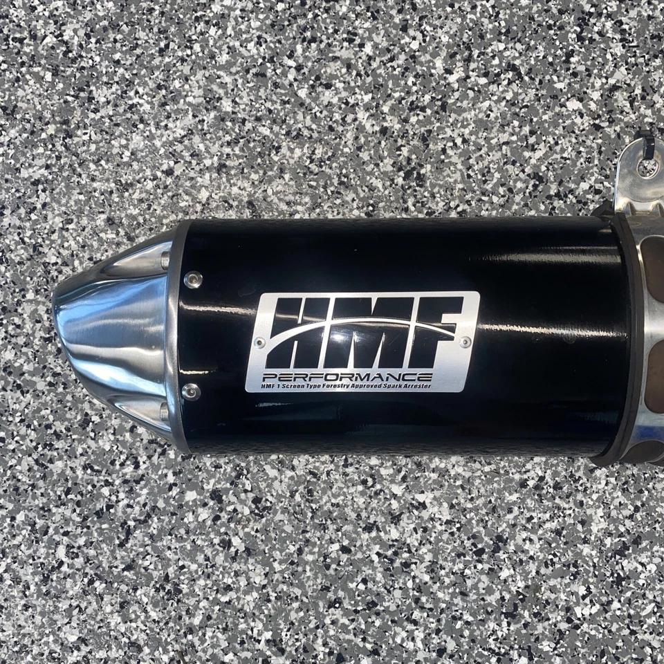 Escape HMF negro antideslizante Kawasaki Ninja 250R Foto 2 de 4