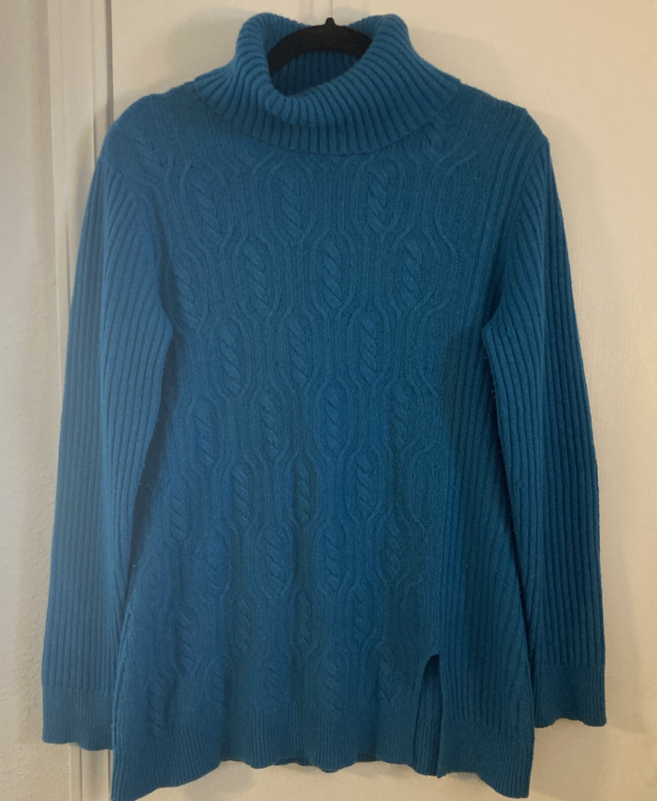 Pendleton Wool Blend Turtleneck Sweater Tunic Siz… - image 1