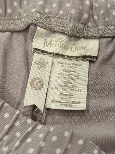 MATILDA JANE A Wonderful Parade DAYDREAMER Capri Tan Dot Ruffles Size 6 - Picture 5 of 5
