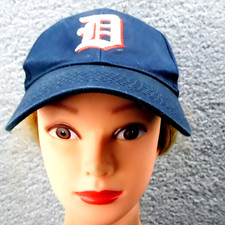 DETROIT TIGERS YOUTH Baseball Cap Hat Embroidered Hook  Loop Adj Port  Company