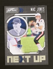 2021 Panini Playbook Football Mac Jones #NXT-MJO RC Rookie Next Up Insert