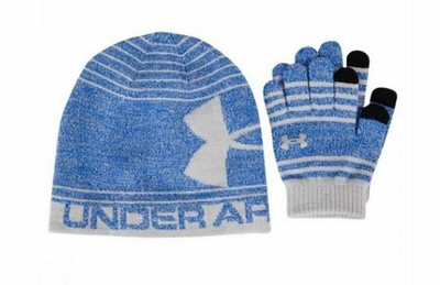 under armour hat and gloves