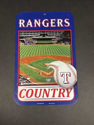 Texas Rangers Pvc Texas Rangers: Rangers Country Plastic Sign 2014. Major League Baseball ...
