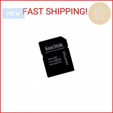 SanDisk MicroSD to SD Memory Card Adapter , Black