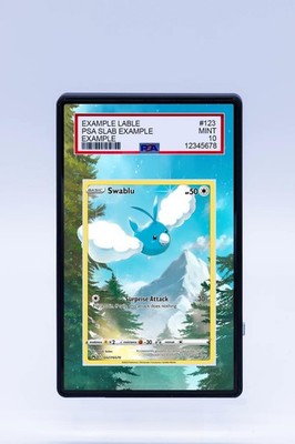 Swablu GG27 Crown Zenith Pokemon Extended  Artwork For PSA CGC BGS or TAG