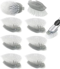 Dish Cleaning Soap Dispensing Brush Refills for OXO Dish Brush, 8Pack Brush Head