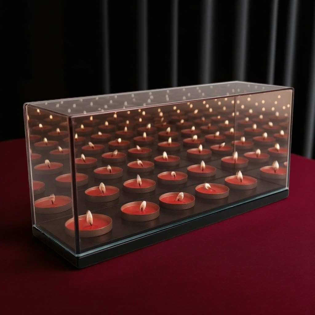 5 Slot With Electric 5 Candle,