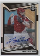2022 Panini Elite Extra Edition Signatures Jimmy Crooks III #127 Auto 2y0