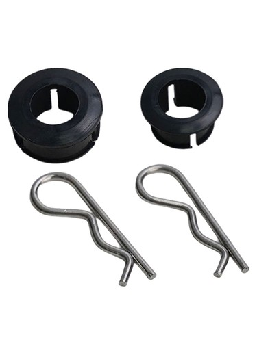 Useful Shifter Cable Inserts Kits Black Bushing For Civic 01-05 Front Left - Picture 4 of 12