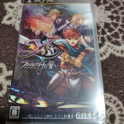 Ys The Oath in Felghana PSP Japan New Sealed Falcom
