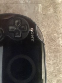 Sony PlayStation Vita PCH-1001 Black Working With Charger And 4GB Memory Card