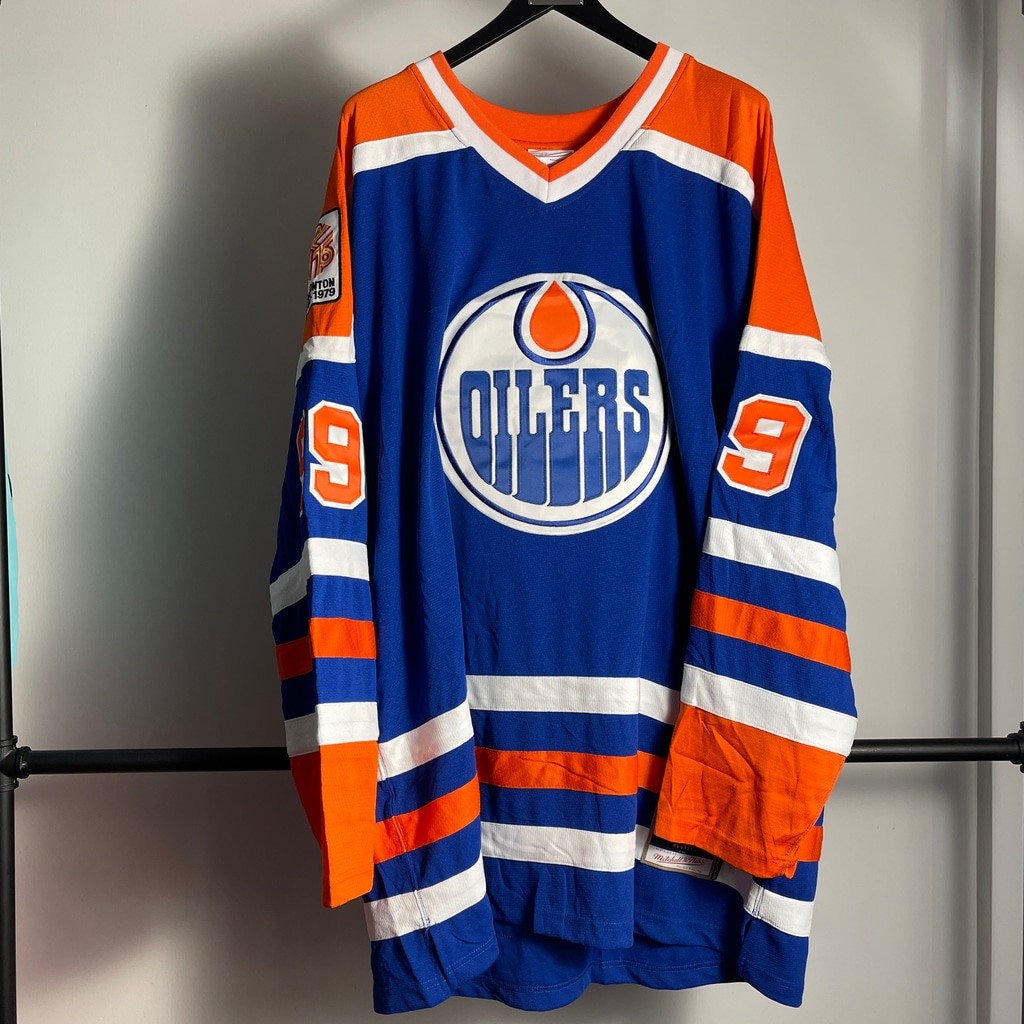 Edmonton Oilers Jersey Game Worn Nhl Jersey Edmonton Oilers Jersey