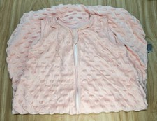 2 Pink Sleep Sacks Tillyou Yoofoss 12 mo size 100 cotton 100 poly