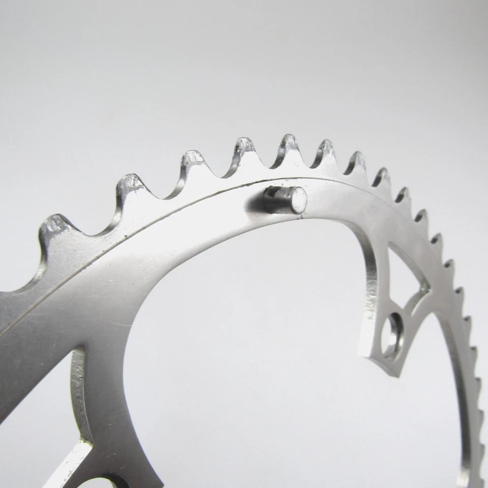 Plato de carretera Campagnolo Super Record 53t 144 mm bcd #753/A, años 70-80 Foto 4 de 4