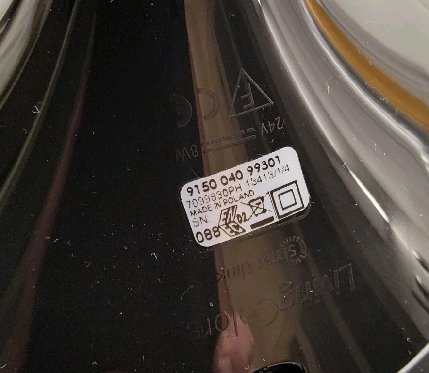 Philips Living Colors Aura in Schwarz mit Fernbedienung, LED Lampe - Bild 4 von 4