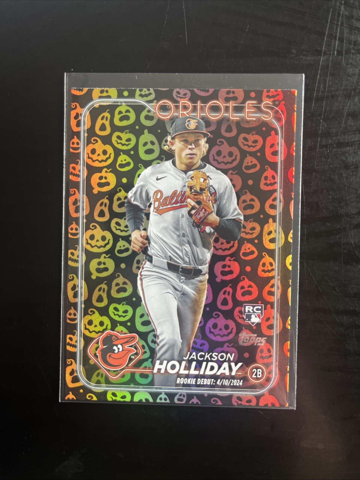 2024 Topps Update - Rookie Debut Jackson Holliday #US97 Jack-O'-Lantern NM!!