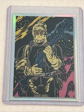 2023 Topps Chrome Star Wars Galaxy Darth Vader's Bounty Hunters Art Dengar #4