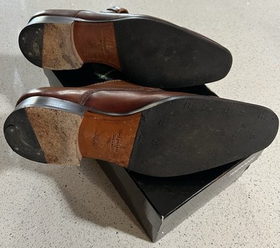 MAGNANNI Lennon Single Monk Strap Brown Dress Shoes 21447  display picture 1