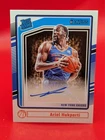 2024-25 Donruss Rated Rookie - Ariel Hukporti - Auto #287 Knicks