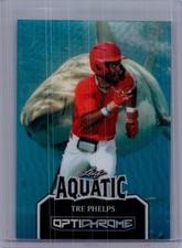 Tre Phelps 2025 Leaf Optichrome Baseball 1/1 Pre Production Proof