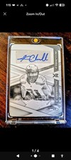 Panini XR Football 2021 Kam Chancellor 1/1 AUTO printing plate Seahawks