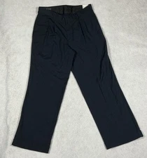 Covington The Essential Pants Size 34X29 Charcoal Gray Flat Front New with Tag