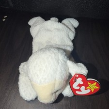 Ty Beanie Baby Fleece the Lamb DOB March 21, 1996 MWMT Free Shipping