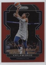 2022 Panini Prizm WNBA Red Prizm 84/199 Kayla McBride #38 0q5k