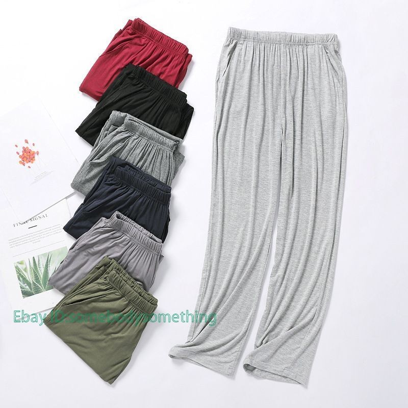 Casual Trousers Pajama - Modal Thin Section Spring and Summer Pants Men Pajamas image 7