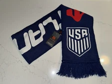 USA World Cup Olympic Soccer Licensed US Soccer National Team Ruffneck Scarf NWT