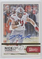 2016 Panini Classics Significant Signatures Gold /10 Nick Vannett Rookie Auto RC