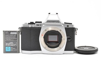 Olympus OM-D E-M5 Body Mirrorless Camera Silver Working