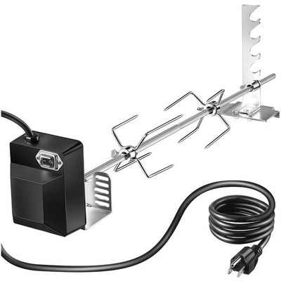 Universal Rotisserie Grill Kit with 120V Motor