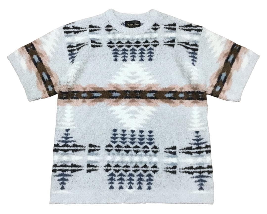 Pendleton fleece Native pattern L setup polyester… - image 2