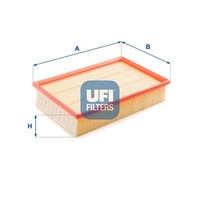 UFI Luftfilter 30.555.00 Filtereinsatz FüR Freelander L359 Landrover VAN Ed4 SD4